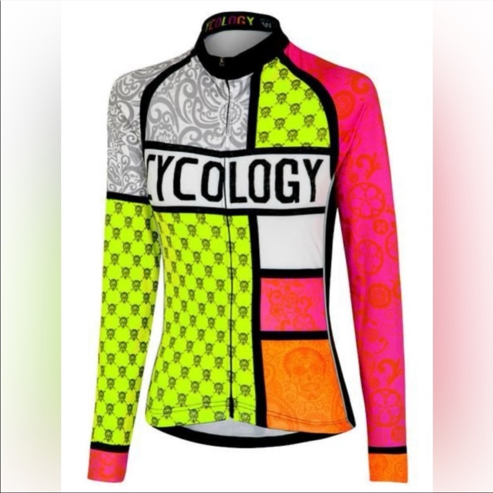 Cycology Women’s Mondrian Long Sleeve Jersey